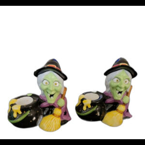 Midwest of Cannon Falls Set of 2 Porcelain Witch Set